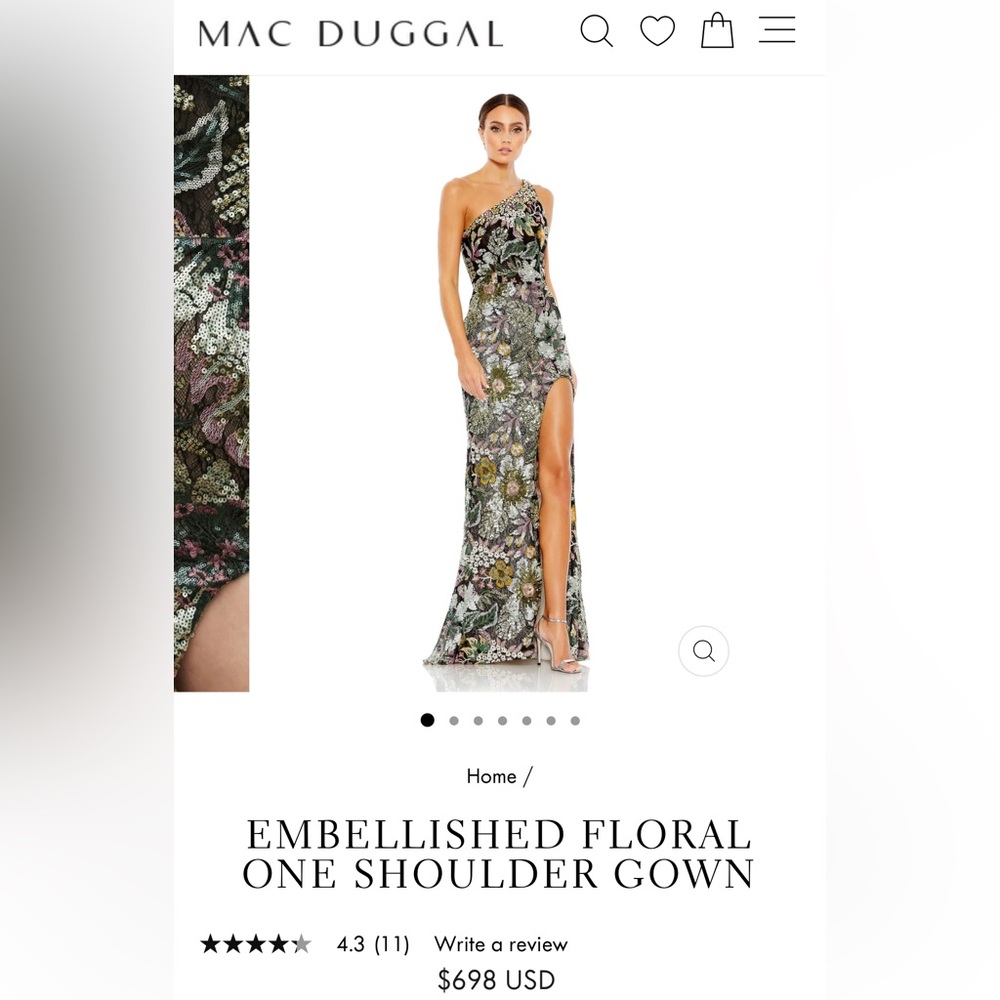 Mac Duggal dress